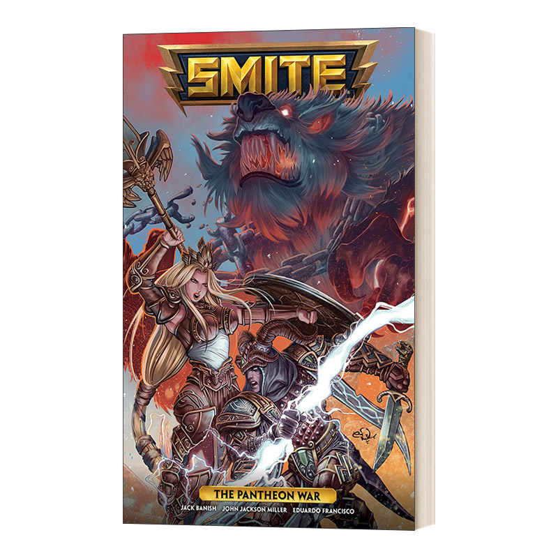 英文原版 SMITE The Pantheon War 神之浩劫 万神殿之战 英文版 进口英语原版书籍