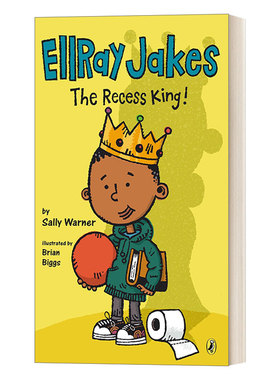 英文原版 Ellray Jakes 08 埃雷·杰克系列8 埃雷·杰克是休息大王 Sally Warner 6-8岁儿童社交友谊小说 英文版 进口英语原版书籍