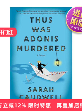 英文原版 Thus Was Adonis Murdered  就这样 阿多尼斯 推理小说 Sarah Caudwell 英文版 进口英语原版书籍