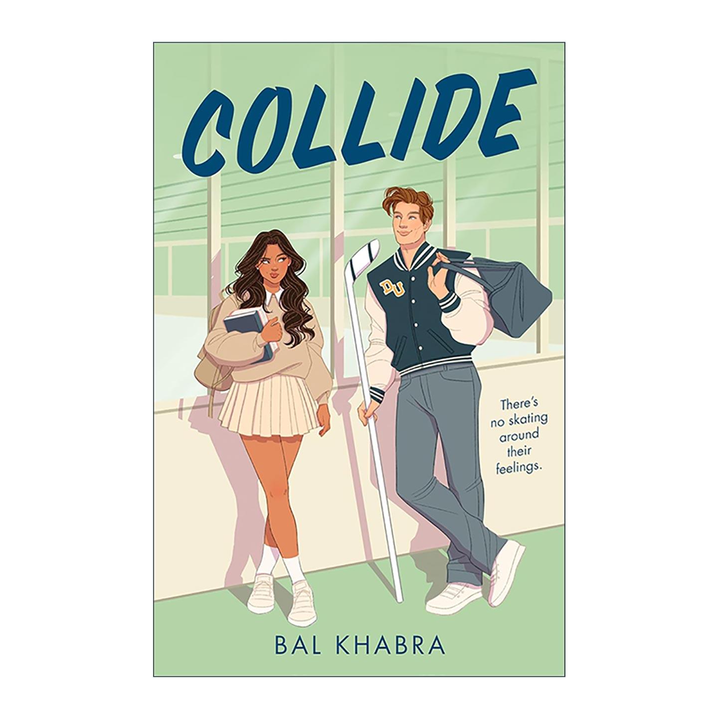 英文原版 Collide Off the Ice 01 碰撞 离开冰面系列1 冰球运动 浪漫小说 Bal Khabra 英文版 进口英语原版书籍