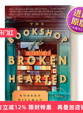 英文原版 The Bookshop of the Broken Hearted 心碎书店 历史小说 Robert Hillman 英文版 进口英语原版书籍