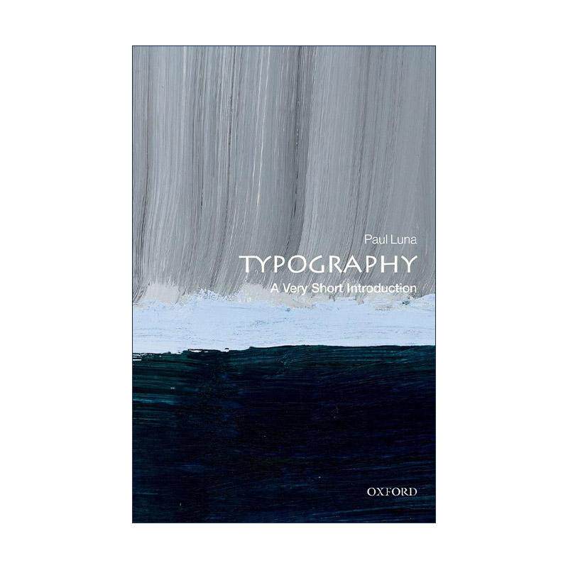 英文原版 Typography A Very Short Introduction 印刷术 牛津通识读本 英文版 进口英语原版书籍