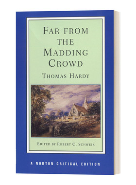 英文原版 Far from the Madding Crowd 远离尘嚣 诺顿文学解读系列 Norton Critical Editions 英文版 进口英语原版书籍