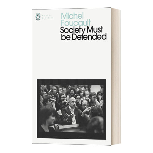 英文原版 Society Must be Defended 必须保卫社会 米歇尔 福柯  现代经典 英文版 进口英语原版书籍