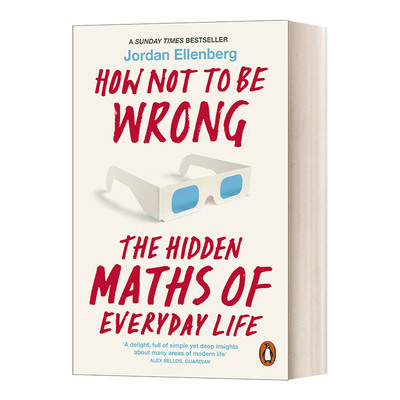 英文原版 How Not to be Wrong 魔鬼数学 大数据时代 数学思维的力量 英文版 进口英语原版书籍