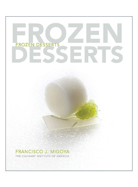 英文原版 Frozen Desserts 冷冻甜点 精装 美国烹饪学院 英文版 进口英语原版书籍