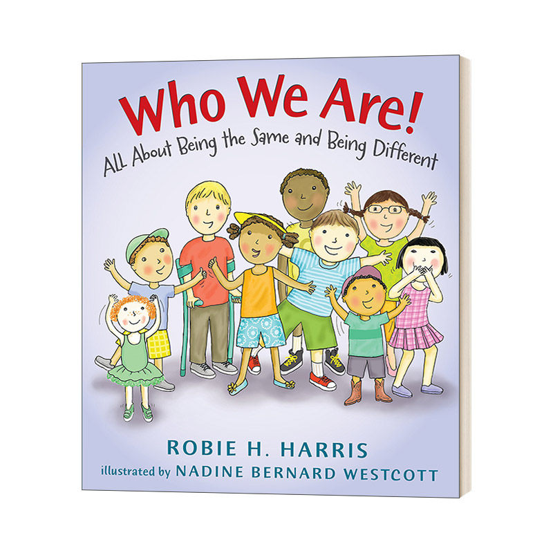 英文原版绘本 Who We Are All About Being the Same and Being Different 我们是谁 关于保持不变和与众不同 精装 英文版儿童图书