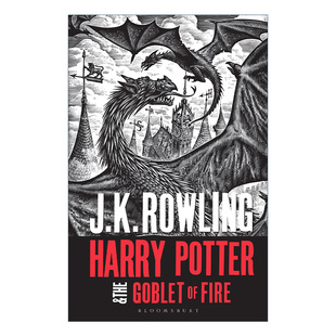 the Fire Harry and 英文版 书籍 英文原版 封面 Goblet Potter 哈利波特与火焰杯 哈4 进口英语原版 成人版
