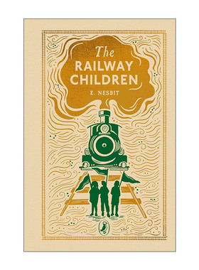 英文原版 The Railway Children 铁路边的孩子们 Puffin Clothbound Classics 精装海雀布纹经典 英文版 进口英语原版书籍