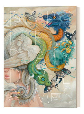 英文原版 Dappled Daydreams 斑驳的白日梦 Camilla d'Errico作品集 精装艺术图册 英文版 进口英语原版书籍