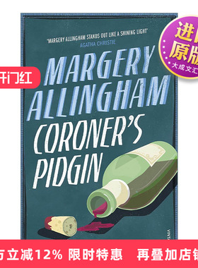 英文原版 Coroner's Pidgin 神秘女尸 玛格丽·艾林翰 阿尔伯特?坎皮恩探案系列 英国黄金时代侦探小说名篇 进口英语原版书籍