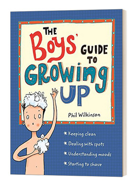 英文原版 The Boys Guide to Growing Up 男孩青春期成长指南 英文版 进口英语原版书籍儿童图书