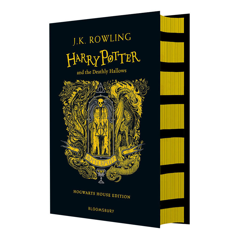 哈利波特与死亡圣器 英文原版 Harry Potter and the Deathly Hallows Hufflepuff 赫奇帕奇学院版 精装 英文版 进口书