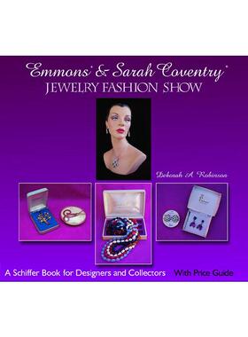 英文原版 Emmons & Sarah Coventry 埃蒙斯和莎拉考文垂 古董珠宝首饰收藏插图指南 英文版 进口英语原版书籍