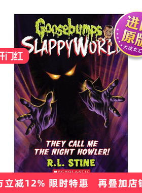 英文原版 They Call Me the Night Howler 鸡皮疙瘩第二季11 英文版 进口英语原版书籍