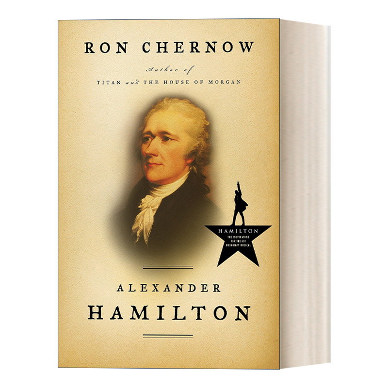 英文原版 Alexander Hamilton 汉密尔顿传 Ron Chernow 精装 英文版 进口英语原版书籍