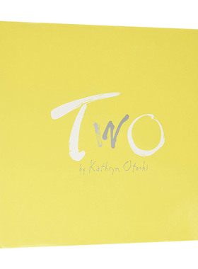 英文原版 Two 二 幼儿启蒙教育精装哲学绘本 友谊 自我发现 获奖作家Kathryn Otoshi 英文版 进口英语原版书籍