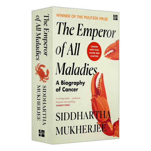 英文原版 The Emperor of All Maladies A Biography of Cancer 众病之王 癌症传 英文版 进口英语原版书籍