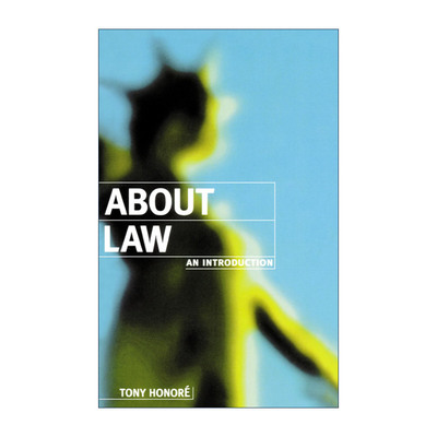 英文原版 About Law An Introduction 法律简义 托尼·奥诺里 法理入门书 英文版 进口英语原版书籍