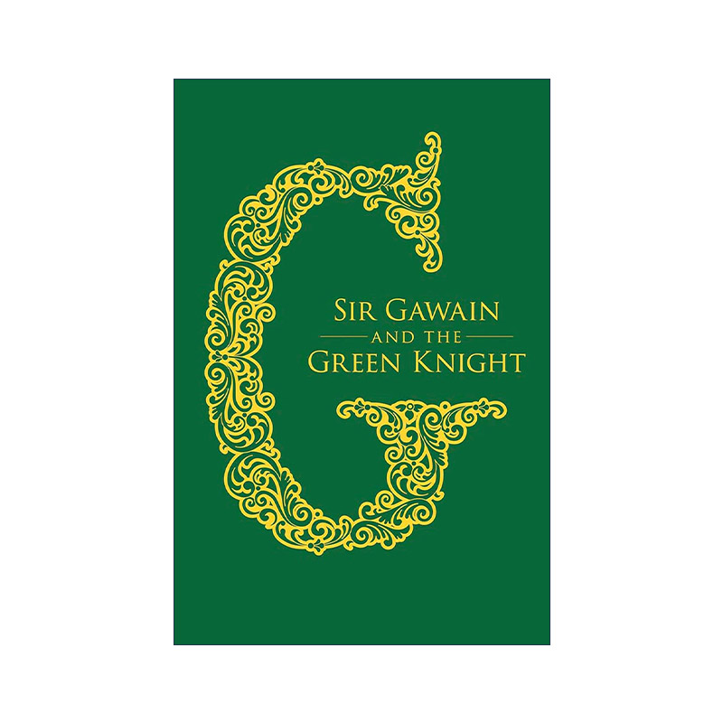 英文原版 Sir Gawain and the Green Knight高文爵士与绿衣骑士 1909年版完整再版精装收藏版英文版进口英语原版书籍