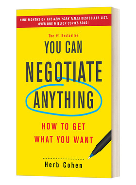 英文原版 You Can Negotiate Anything 你可以协商任何事情 开创性的原始谈判指南 英文版 进口英语原版书籍