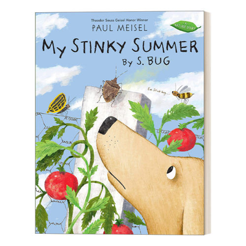 英文原版 My Stinky Summer by S. Bug A Nature Diary 03 大自然日记系列03 我的恶臭夏天 儿童启蒙认知绘本 英文版 进口英语书籍