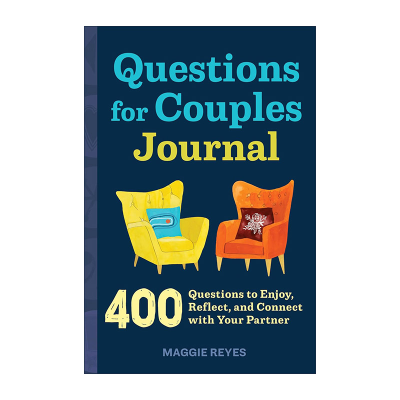 英文原版 Questions for Couples Journal 夫妻问题日志 400个问题反思并维系伴侣关系 Maggie Reyes 英文版 进口英语原版书籍