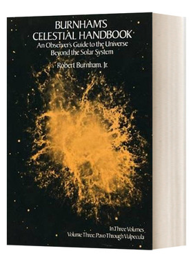 英文原版 Burnham's Celestial Handbook Volume Three 伯纳姆天体手册 卷三 英文版 进口英语原版书籍