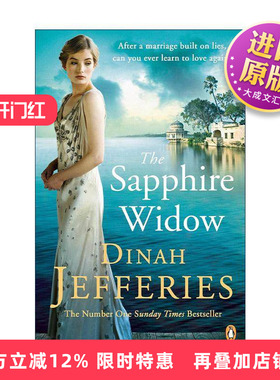 英文原版 The Sapphire Widow 蓝宝石寡妇 Dinah Jefferies畅销历史女性小说 英文版 进口英语原版书籍