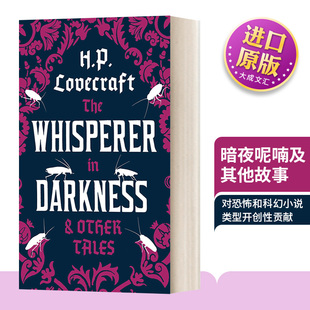 英文原版 The Whisperer in Darkness and Other Tales 暗夜呢喃及其他故事 洛夫克拉夫特 Alma经典系列 英文版 进口英语原版书籍