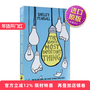 英文原版 The Seventh Most Important Thing 第十七件最重要的事 ALA童书大奖 Shelley Pearsall 英文版 进口英语原版书籍