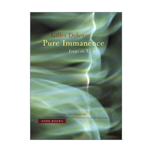 英文原版 Pure Immanence 纯粹的内在 哲学 吉尔·德勒兹 英文版 进口英语原版书籍
