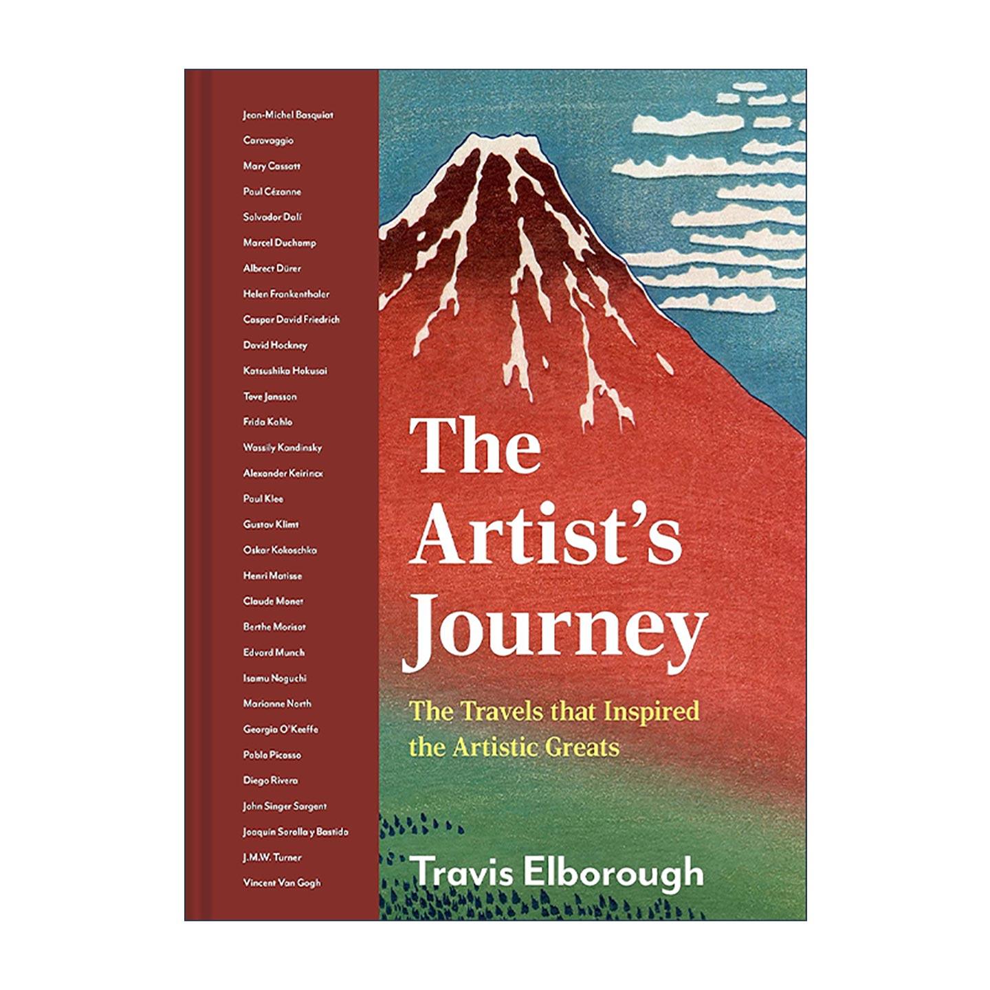 英文原版 The Artist's Journey 艺术家之旅 影响了伟大艺术创作的旅行线路精装 卷2 英文版 进口英语原版书籍