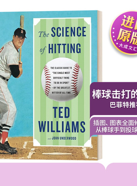 英文原版 Science of Hitting 棒球击打的科学 巴菲特推荐 英文版 进口英语原版书籍