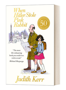 精装 英文原版 When Hitler Stole Pink Rabbit 希特勒偷了粉红兔50周年版 英文版 进口英语原版书籍儿童图书