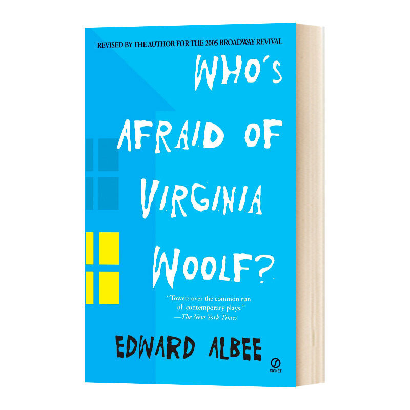 英文原版 whos afraid of virginia woolf 爱德华 阿尔比 谁害怕