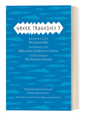 英文原版 Greek Tragedies 3 Aeschylus Volume 3 希腊悲剧3 埃斯库罗斯 索福柯勒斯 欧里庇得斯 Mark Griffith 英文版 进口书籍
