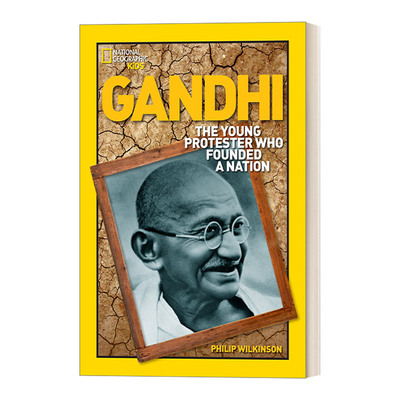 英文原版 Gandhi  甘地 美国国家地理名人传记World History Biographies儿童科普百科 英文版 进口英语原版书籍