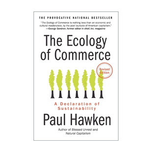 英文原版 The Ecology of Commerce 商业生态学 修订版 可持续发展的宣言 英文版 进口英语原版书籍