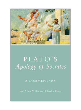 英文原版 Plato's Apology of Socrates 柏拉图 苏格拉底的申辩 英文评注本 英文版 进口英语原版书籍
