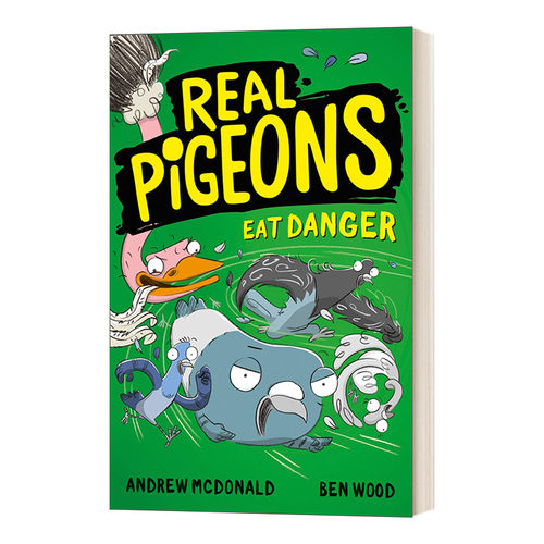 英文原版 Real Pigeons Eat Danger 真正的鸽子系列 吃的是危险 英文版 进口英语原版书籍儿童图书