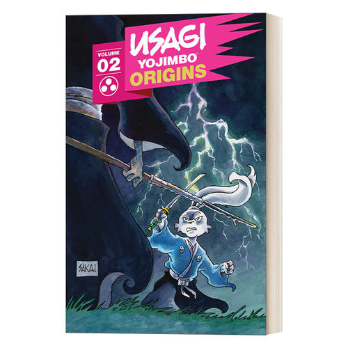 英文原版 Usagi Yojimbo Origins Vol.2 Wanderer's Road 兔子起源系列2 流浪者之路 兔子浪人 兔子武士 英文版 进口英语原版书籍
