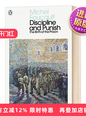 规训与惩罚 英文原版 Discipline and Punish 米歇尔福柯 英文版 Michel Foucault 进口原版英语书籍