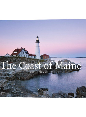 精装 英文原版 The Coast Of Maine 缅因州海岸 美国自然风景摄影 英文版