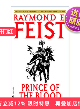 英文原版 Prince of the Blood Riftwar Cycle Krondor's Sons 01 克朗多之子系列1 血之王子 奇幻小说 Raymond E. Feist 英文版