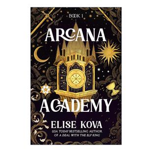 英文原版 Academy Arcana 奇幻小说 神秘学院 Elise 魔法 英文版 书籍 进口英语原版 Kova