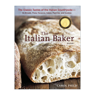 英文版 书籍 Baker 精装 Carol 修订版 Italian 意大利面包烘焙食谱 进口英语原版 英文原版 Field The