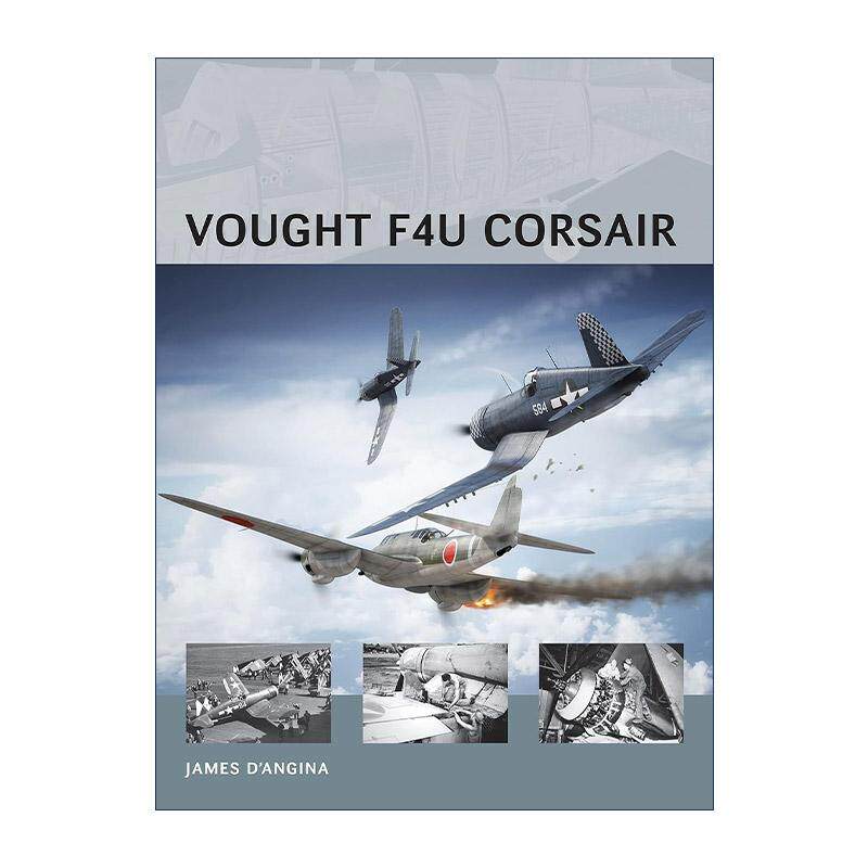 英文原版 Vought F4U Corsair 沃特F4U海盗战斗机 航空先锋系列 英文版 进口英语原版书籍