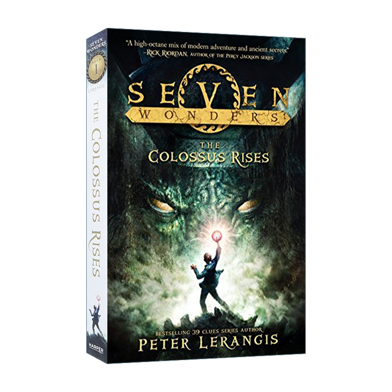 英文原版 Seven Wonders Book 1 The Colossus Rises 七奇观1 巨人崛起 英文版 进口英语原版书籍