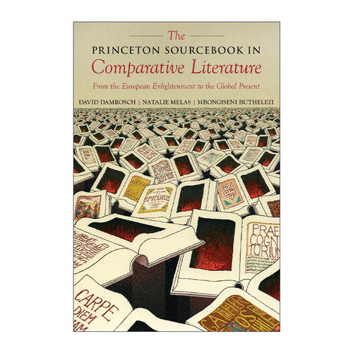 英文原版 The Princeton Sourcebook in Comparative Literature 普林斯顿比较文学参考资料 从欧洲启蒙运动到全球现状